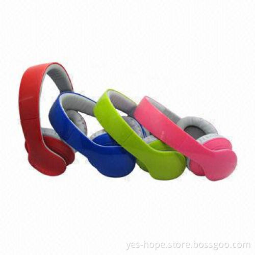 Media Player Stereo Headphone, Made in China, 20-20kHz Frequency Response